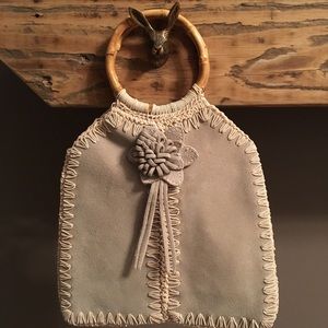 Adorable Suede Handbag